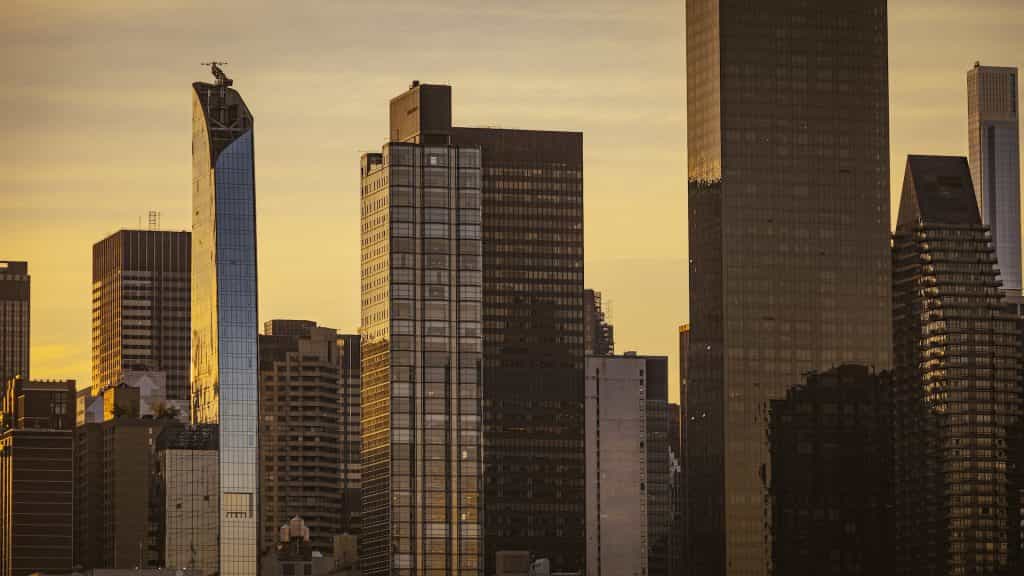 Ein Wolkenkratzer im New Yorker Stadtteil Queens.