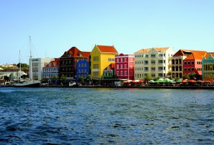 Willemstad auf Curacao.