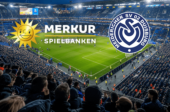 Merkur als stolzer Unterstützer des MSV Duisburg