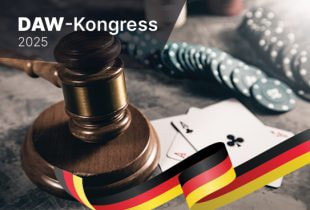Die Teilnehmer des DAW-Kongresses 2025 in Berlin diskutierten über Glücksspielregulierung.